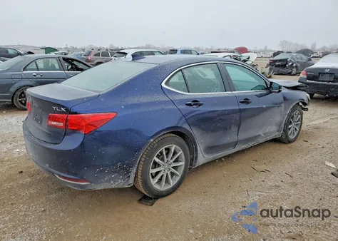 2020 Acura Tlx Technology z USA, uszkodzony, nr VIN 19UUB1F5XLA015691
